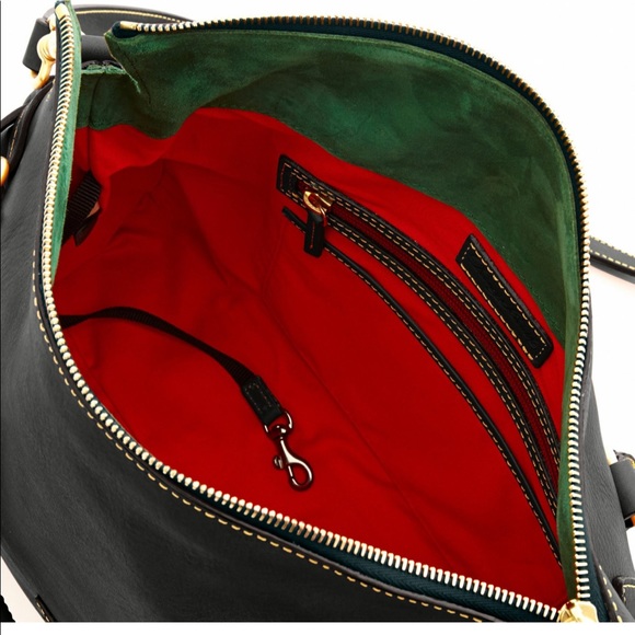 Dooney and Bourke Black Florentine Medium Satchel - Picture 8 of 8